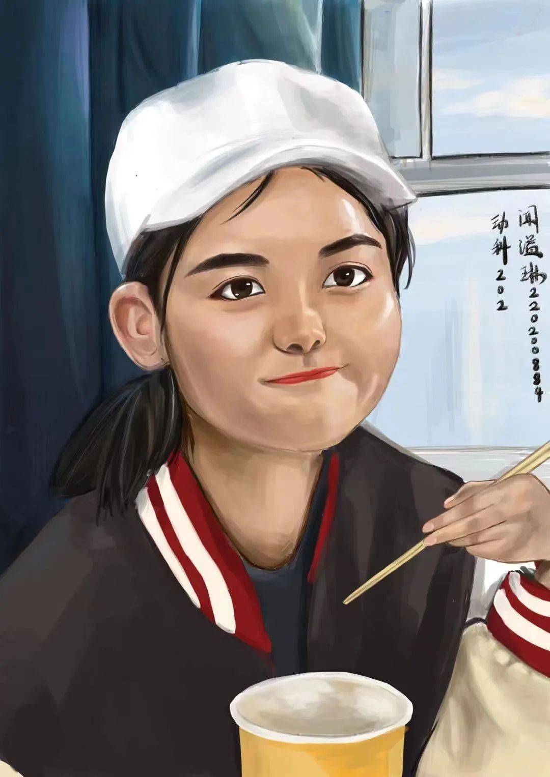 "妙笔绘心·青春筑梦"——我的自画像"青春绽芳华 快乐不打烊"心理