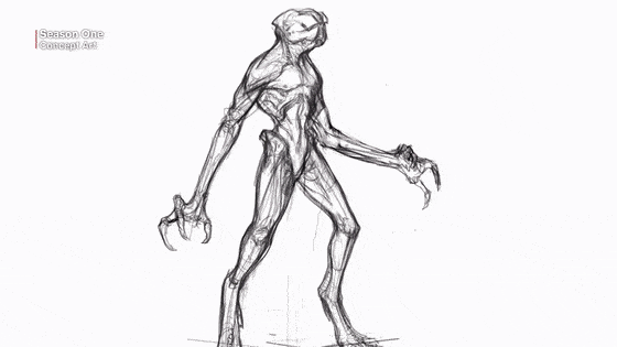 刺激豆瓣94分的怪奇物语中那些恶心又恐怖的怪物咋制作出来的