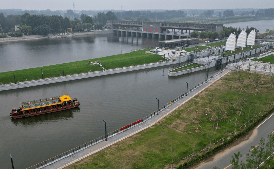 6月24日，京杭大运河京冀段通航！乘船游河赏新景→