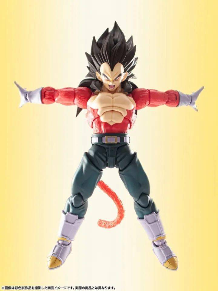 万代shfiguarts七龙珠gt超级赛亚人4贝吉塔