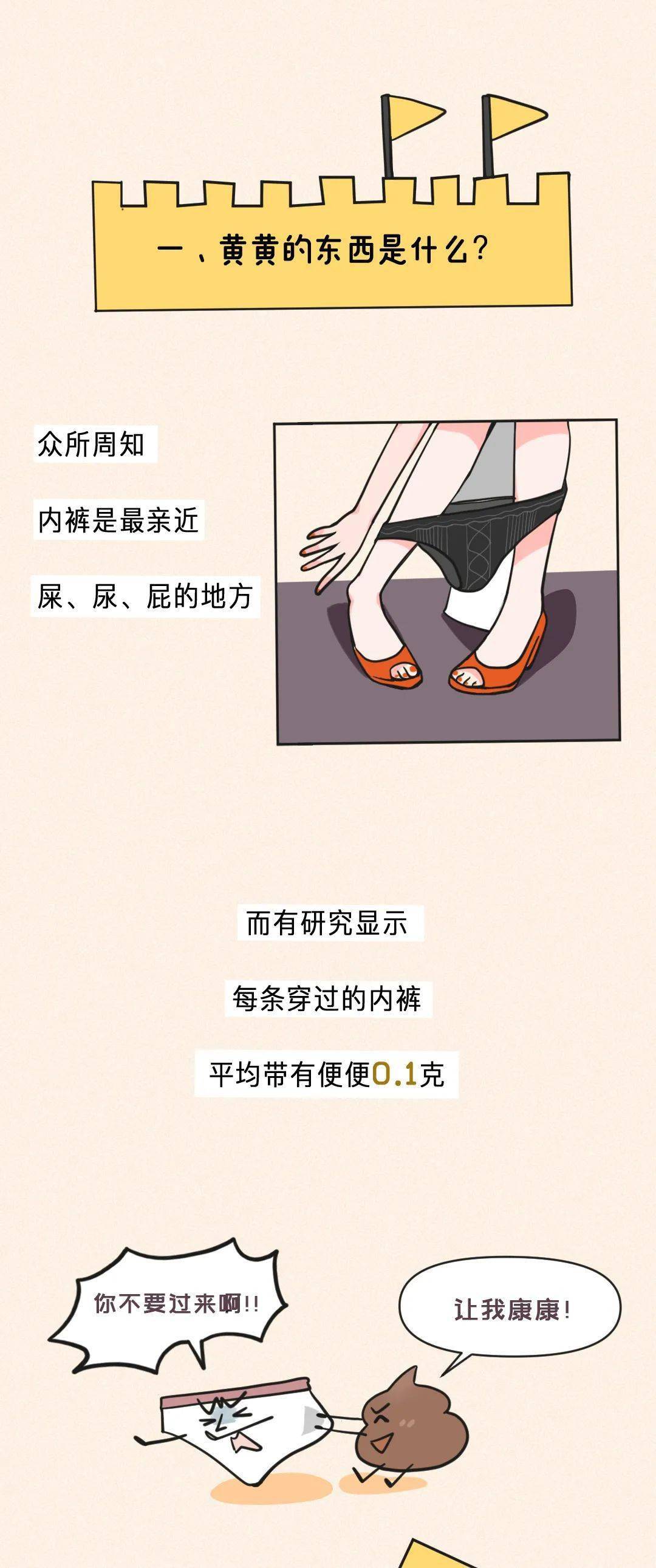 女生的内裤为啥穿着穿着就黄了?_残留_纸巾_细菌