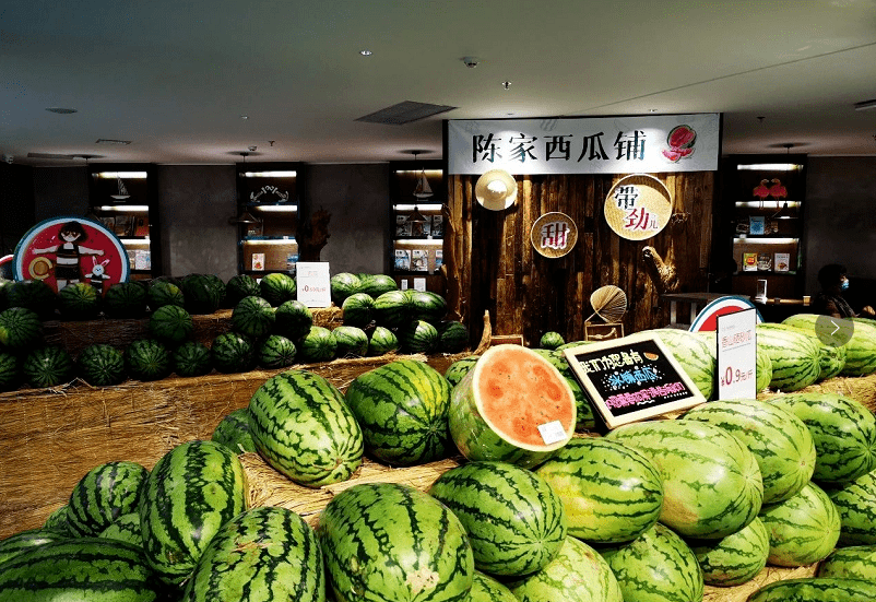 西瓜陈列标准要求学以致用