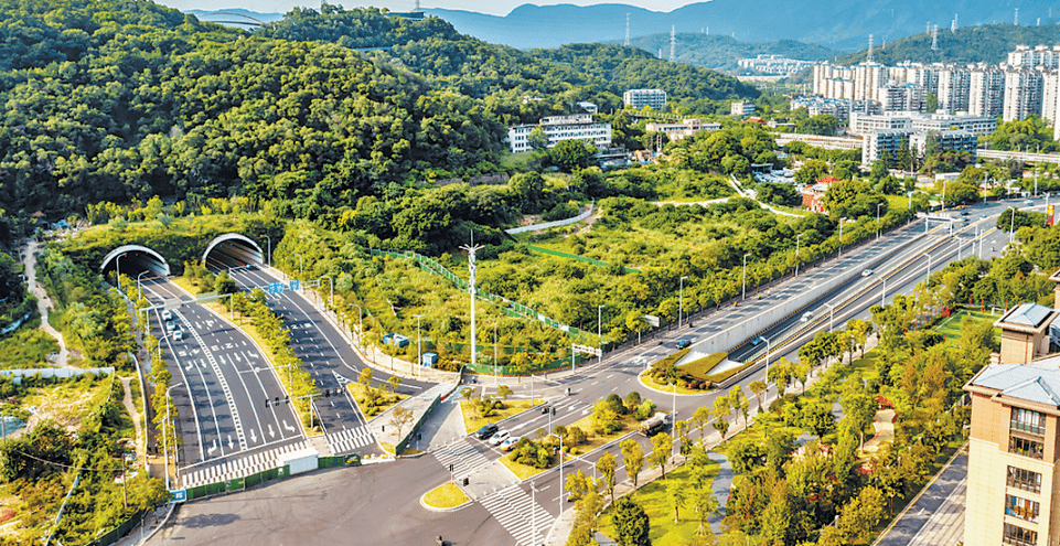 华林路金鸡山隧道图片