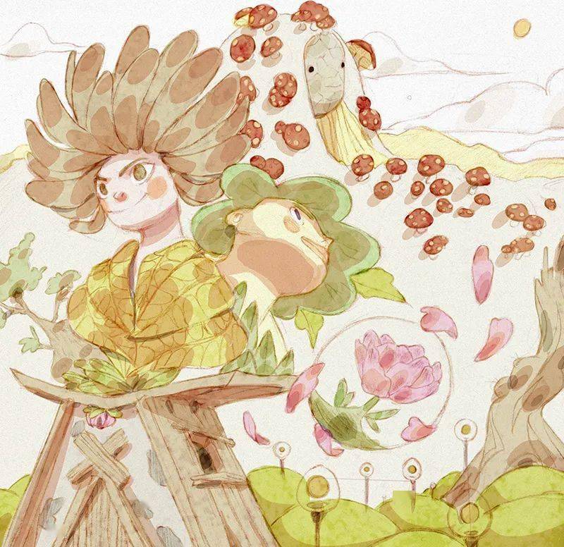 插画师laurica andrian,真善美的作品_艺术_绘画_时尚