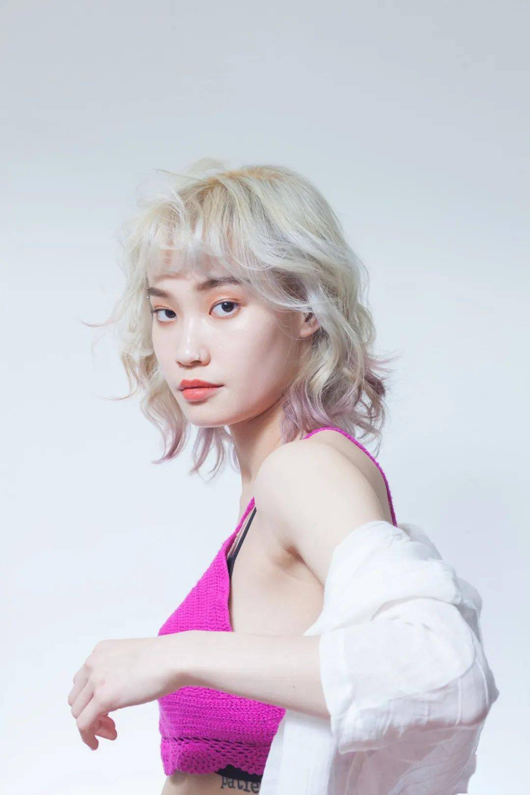 日系米色系中发