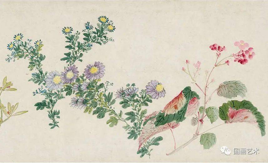 鸿篇巨制百花呈瑞周之冕百花图卷