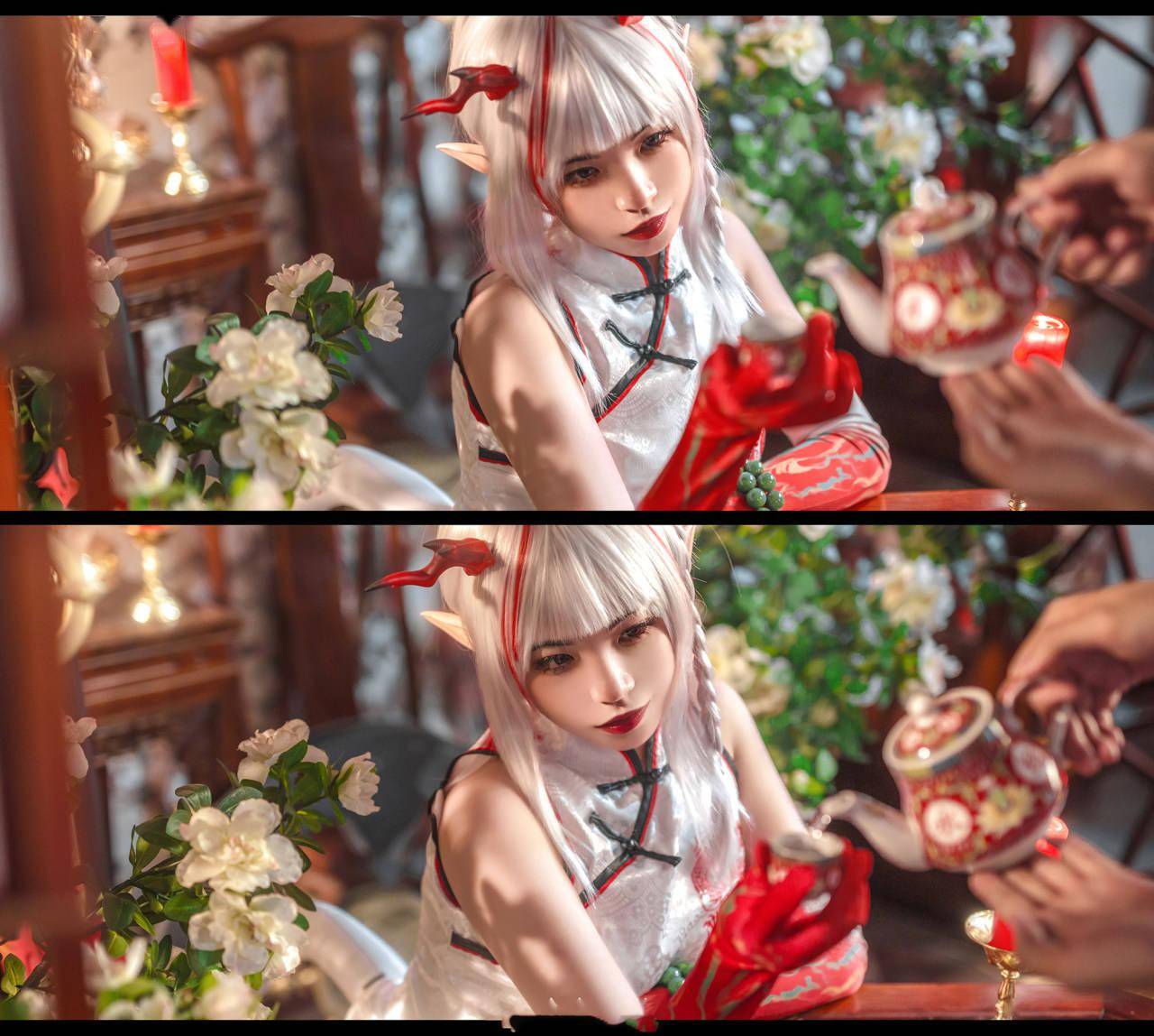 明日方舟乐逍遥年cosplay