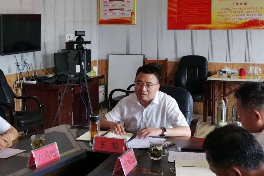 县委常委宣传部部长王帅到白桥镇讲授专题党课