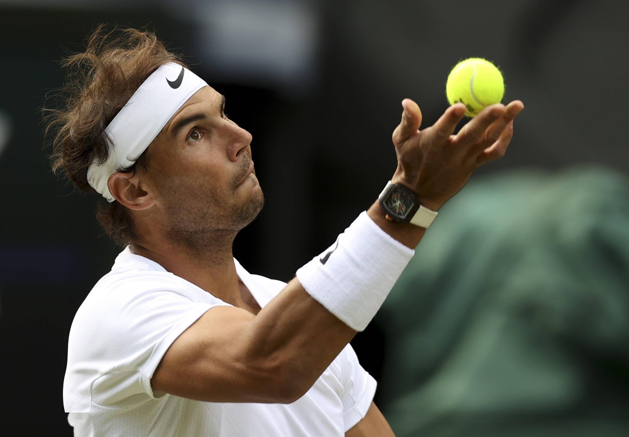 网球——温网:纳达尔晋级_新华社_比赛_伦敦