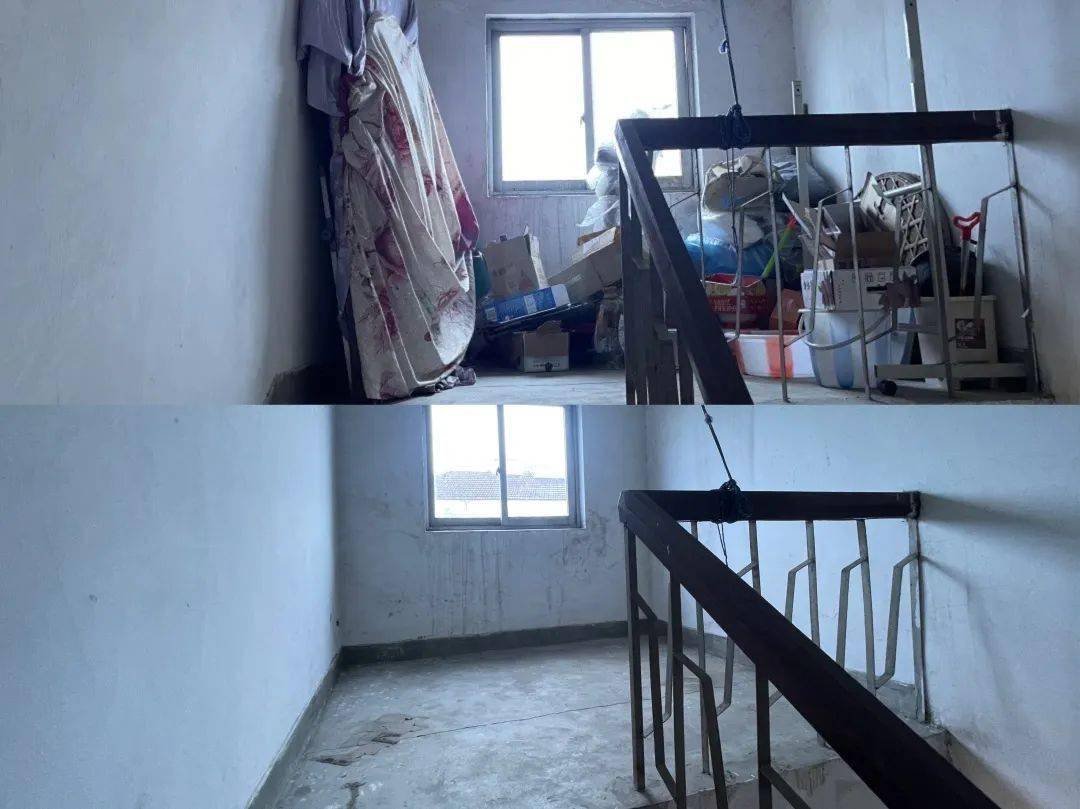 床垫,纸盒,水桶等杂物堆满了11幢5楼的整个区域,现在也都不见了,楼道