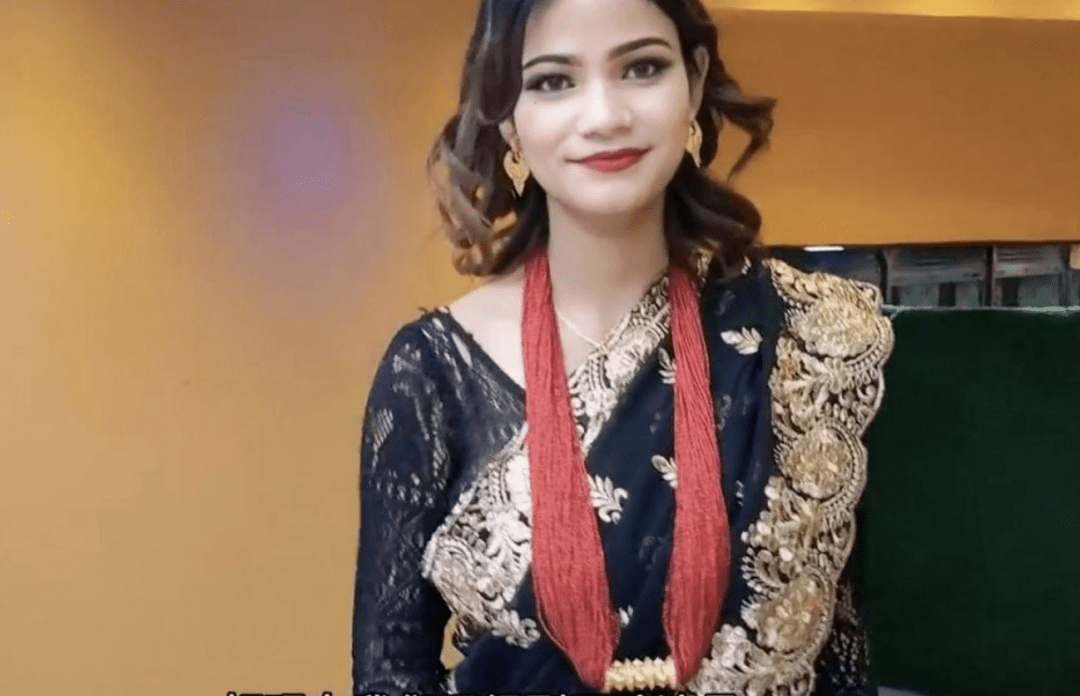 尼泊尔00后美女为了爱情不顾家人反对嫁给大8岁的江西男友