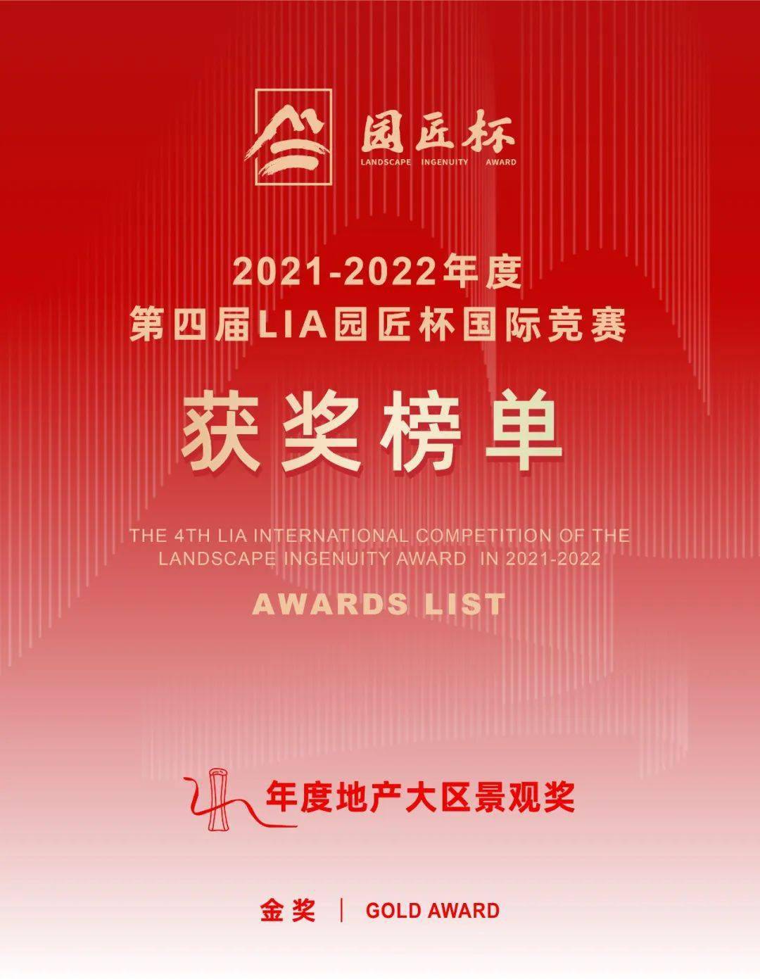 第四届lia园匠杯国际大赛获奖榜单揭晓!_参赛_景观_景人