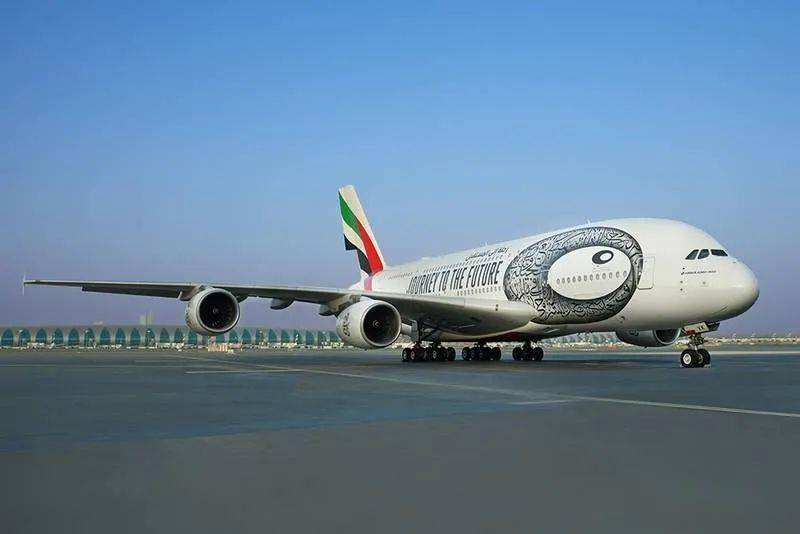 【民航事儿】7月1日,一架阿联酋航空a380客机飞抵澳大利亚布里斯班后