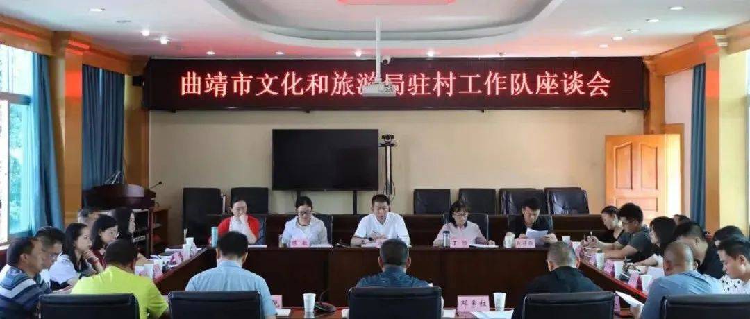 曲靖市文化和旅游局在会泽县古城街道召开驻村工作队座谈会_工作队员_社区_乡村