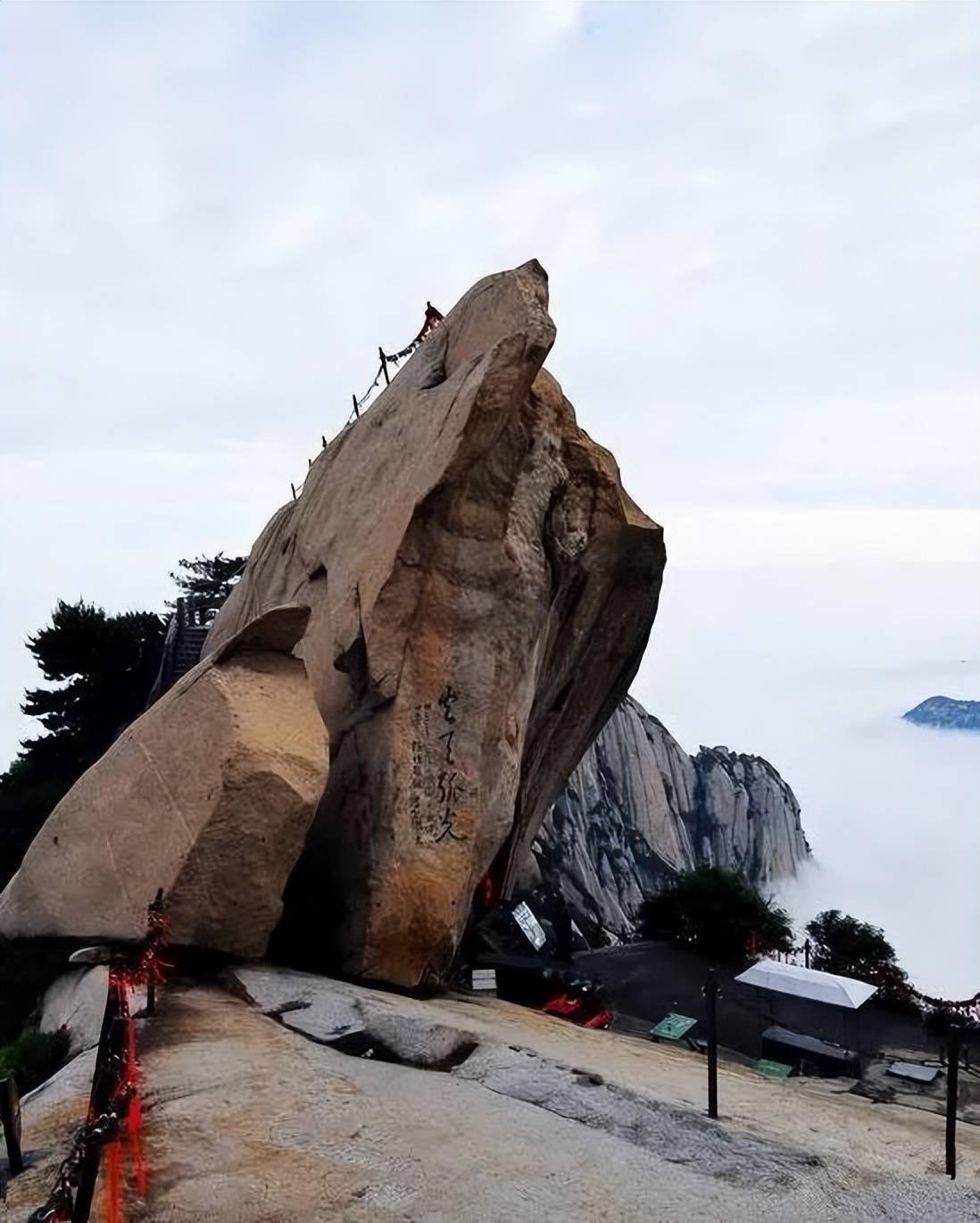 北峰索道全景之旅_华山_日月_悬崖峭壁