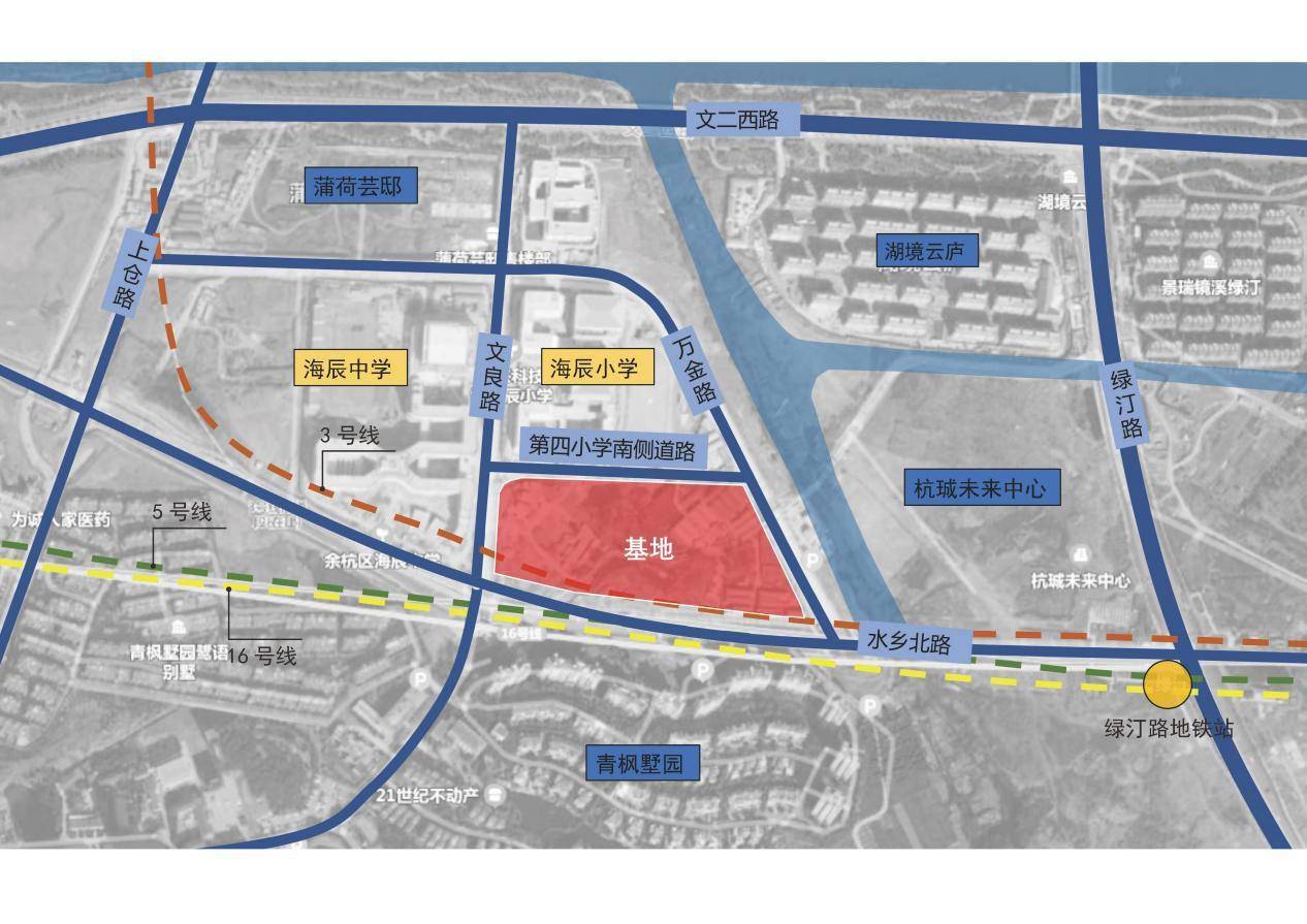 杭城未来中心“新邻居”,滨江未来科技城138号宅地拟建13幢高层_配套_余政储_万金路