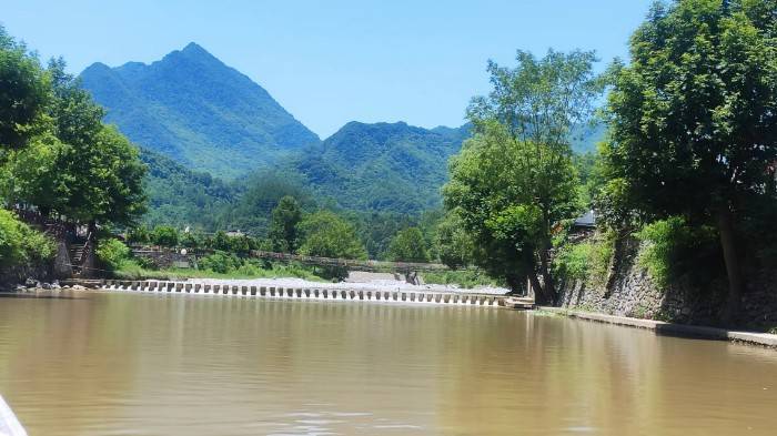 陝西省文化旅遊名鎮——漢中市西鄉縣駱家壩鎮_陝南_驛道_天坑