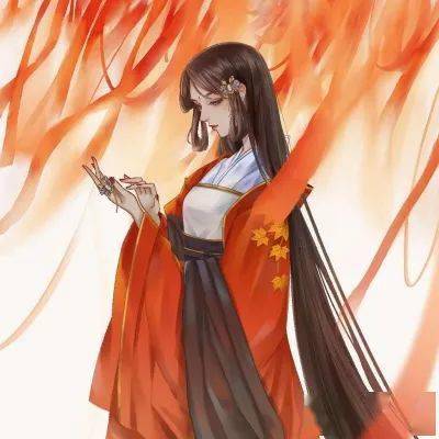 仙气古风女头 | 白茶清欢无别事 我在等风也等你_头像_柳今_苍水