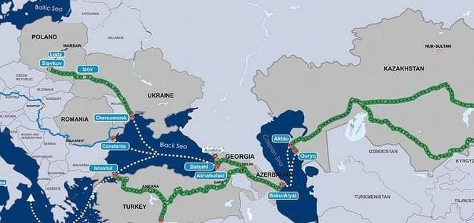链接中欧哈萨克斯坦要优先发展跨里海运输走廊