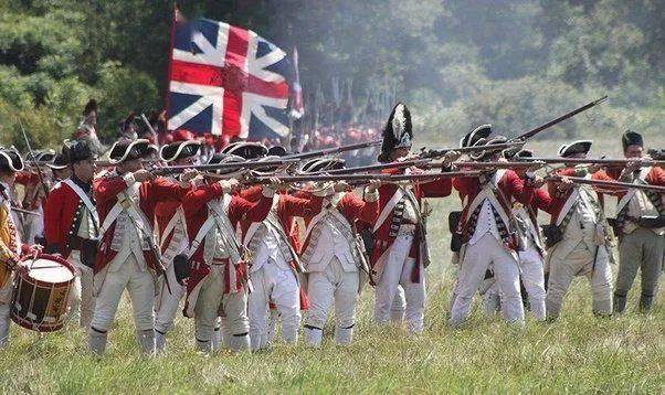 例如,尽管英国早在17世纪40年代就有了颇具特色的"龙虾兵"(即整体为