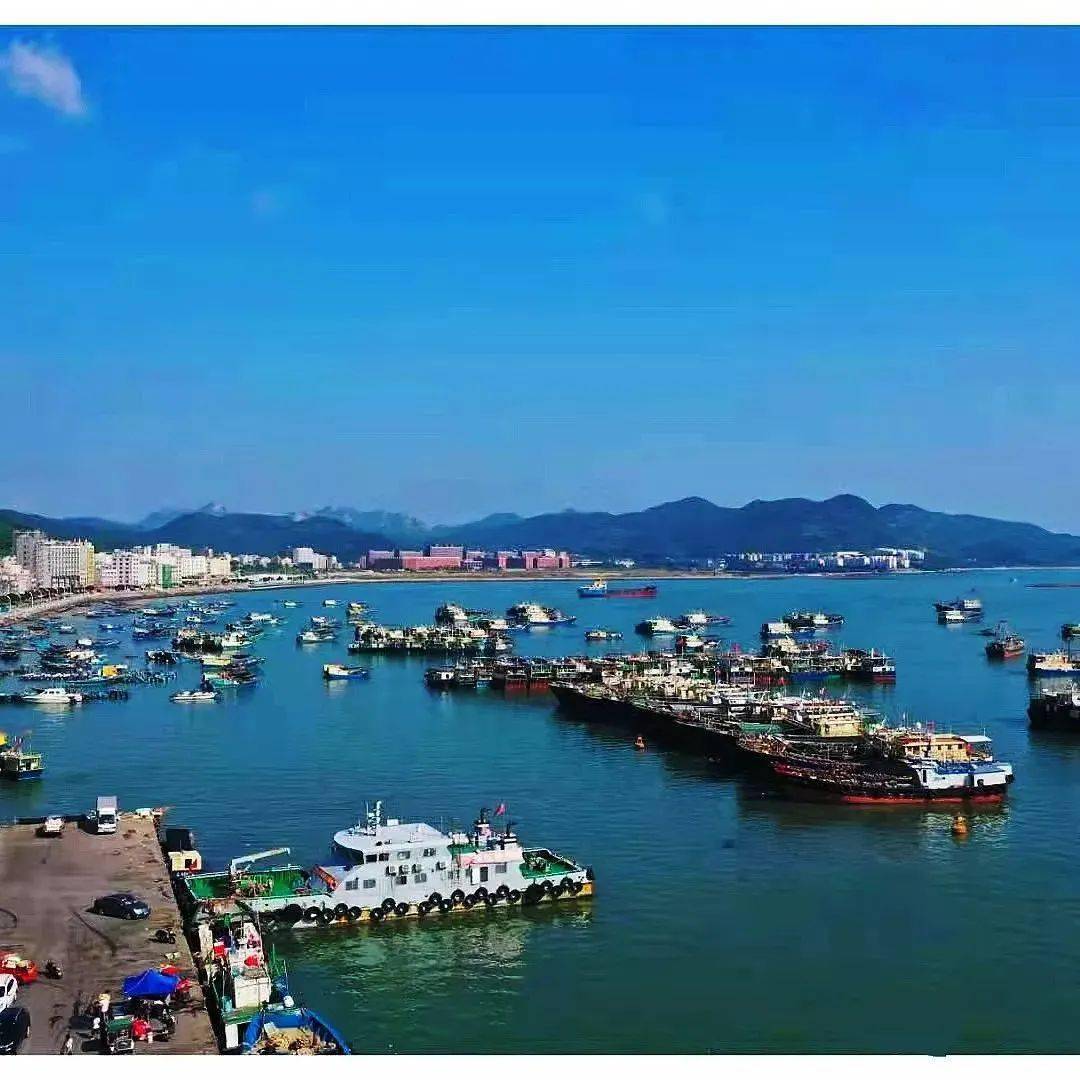 酒店--東平漁港坐船登葛洲島--大澳漁村--廣州珍珠灣景區(沙灘的西側