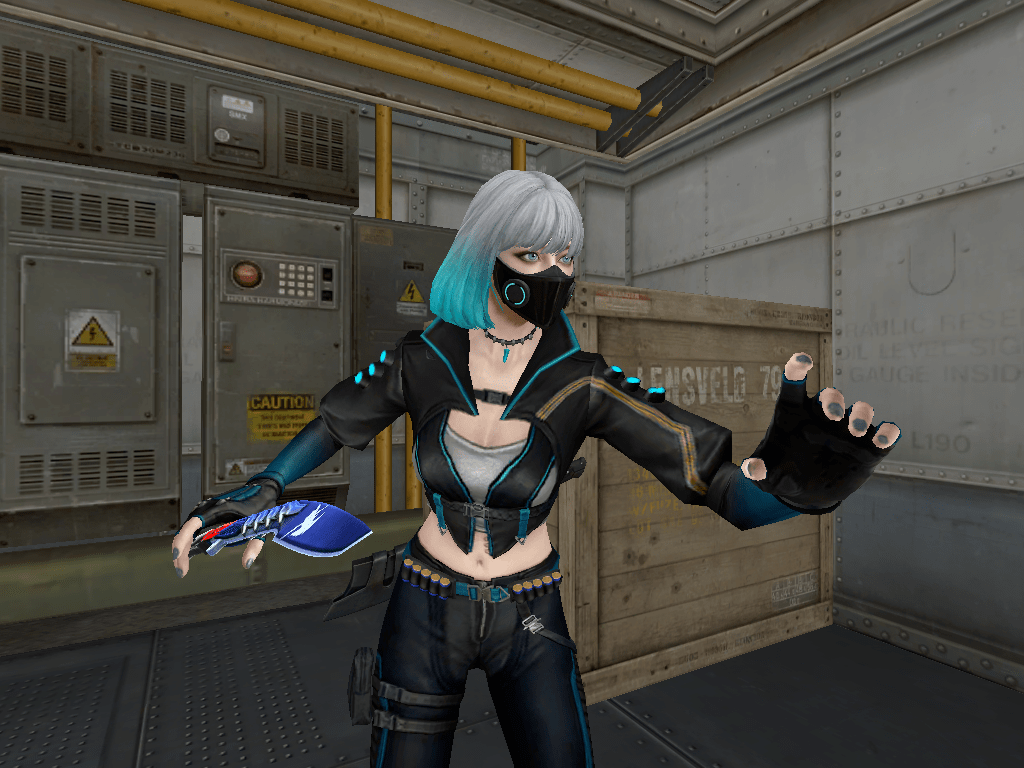 【体验服快车】朋克系列再添猛将,自带酷炫动态皮肤_cfer_赛博_武器