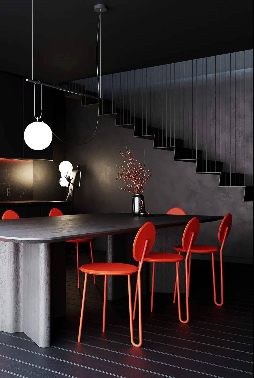 高级黑:永不过时的经典配色_黑色_空间_雷诺丽特