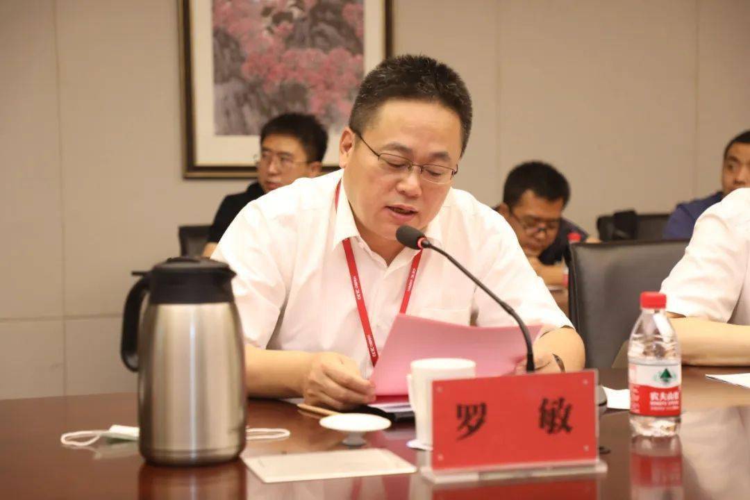罗敏书记代表电科莱斯,28所致辞.