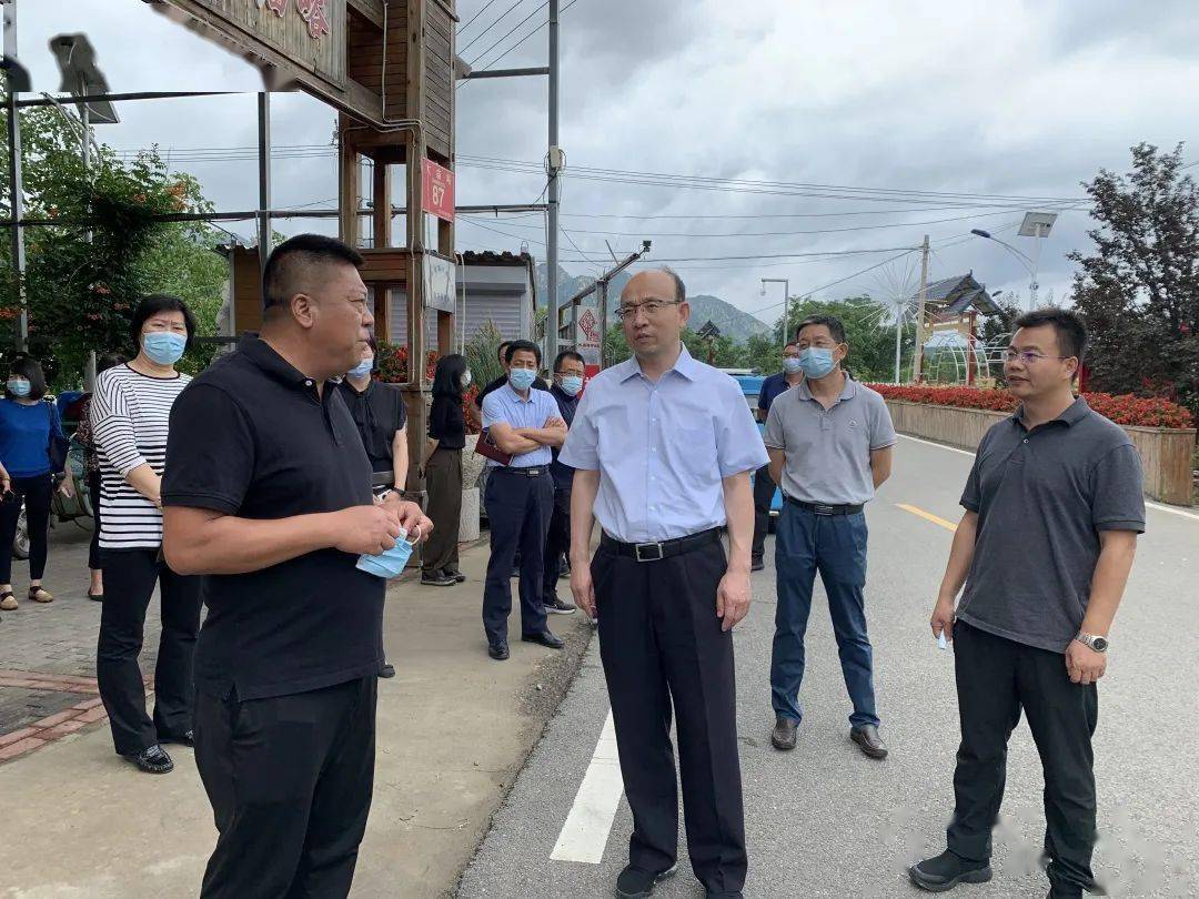 区委副书记葛海斌到镇罗营镇开展专题调研_办公_平谷_建设