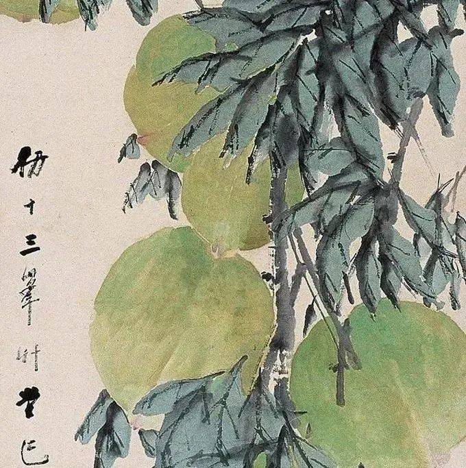 清 虚谷《碧桃图》鉴赏_中国_草堂_随笔