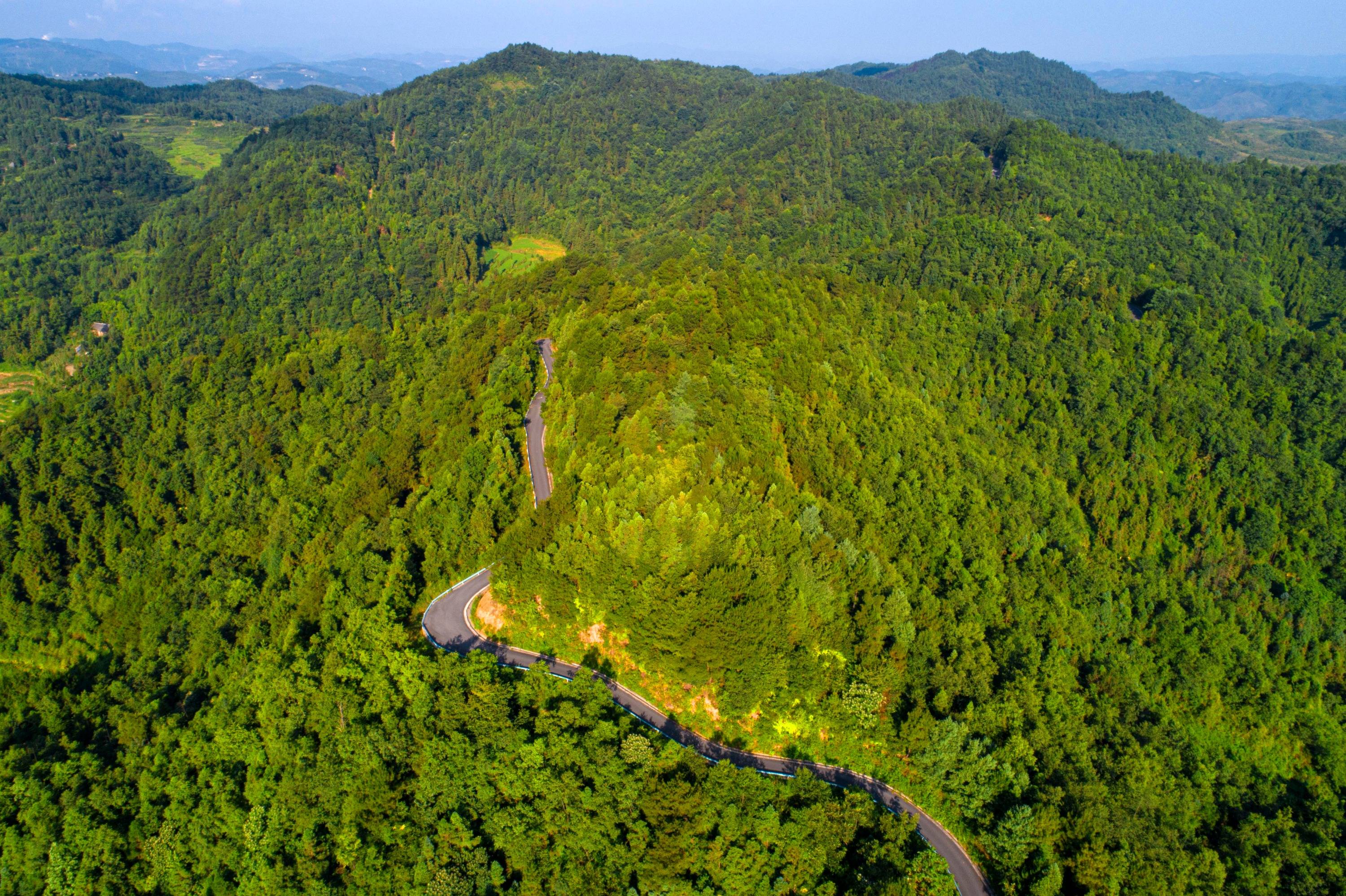 贵州的盘山公路图片