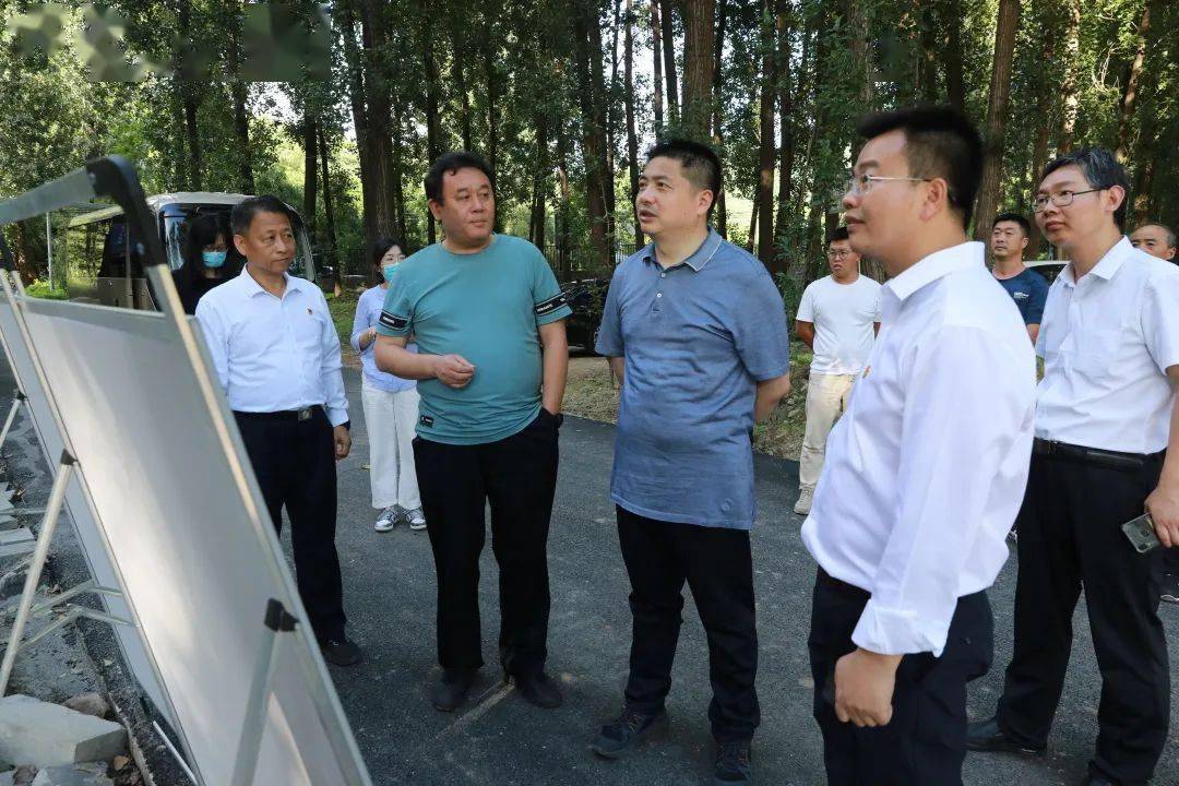 区委副书记代区长狄涛到镇罗营镇调研坚持生态优先以农为本打造乡村