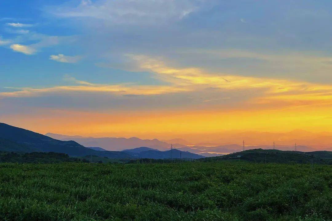 苍南鹤顶山:听说黄昏是个浪漫主义者,难怪夕阳会爱上它_晚霞_人间