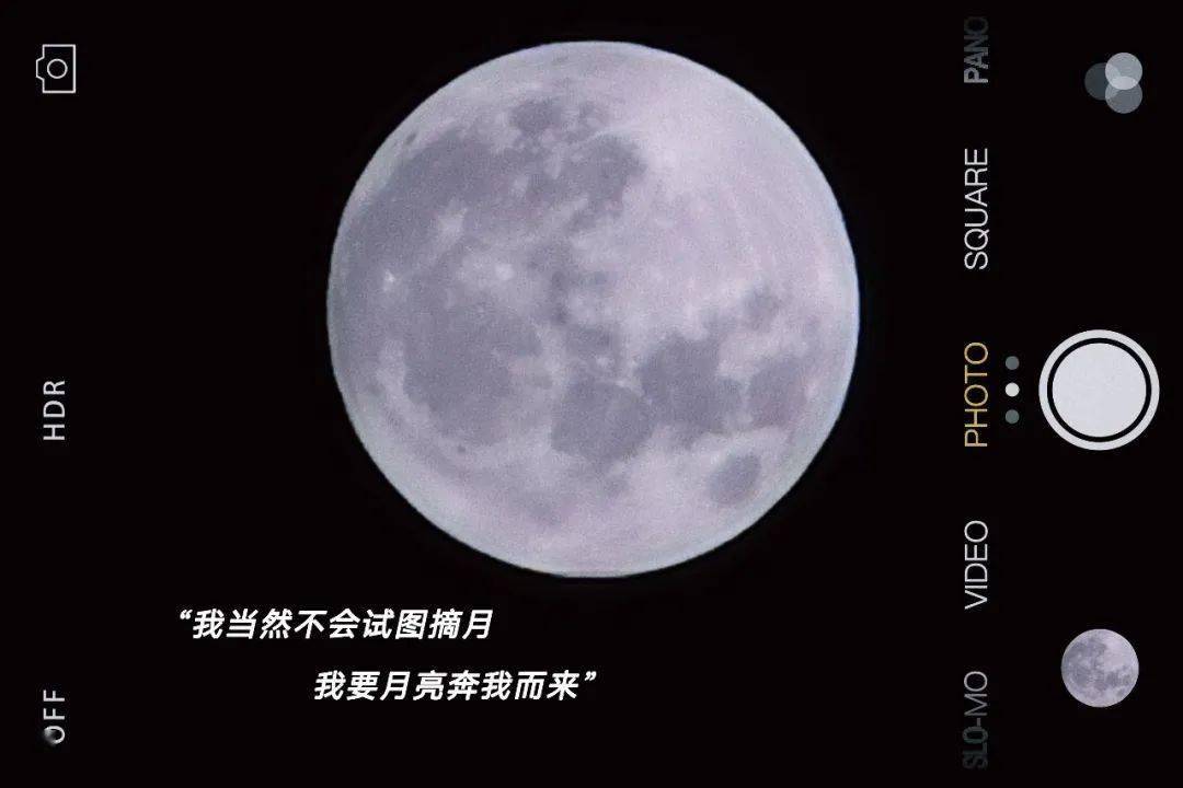 l 95我当然不会试图摘月,我要月亮奔我而来.