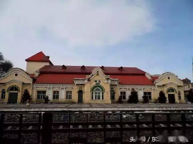 尚志站安达站行李房烟筒屯老建筑昂昂溪站供水塔昂昂溪铁路俱乐部