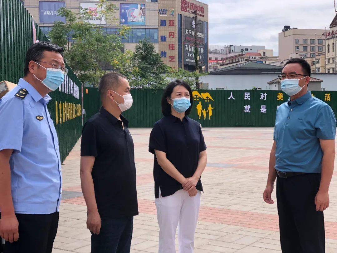 7月20日,县委副书记,县长赵彦凯先后到城区临时核酸采集点,顺通二手车