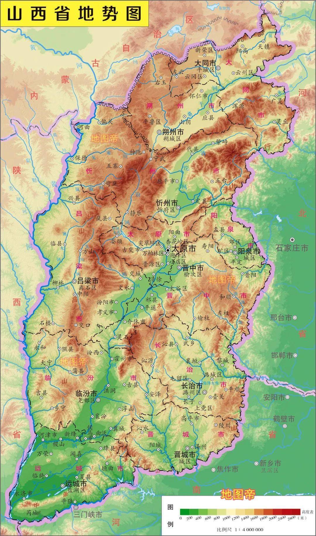 山西面积不算小,人口为何只有3400万?