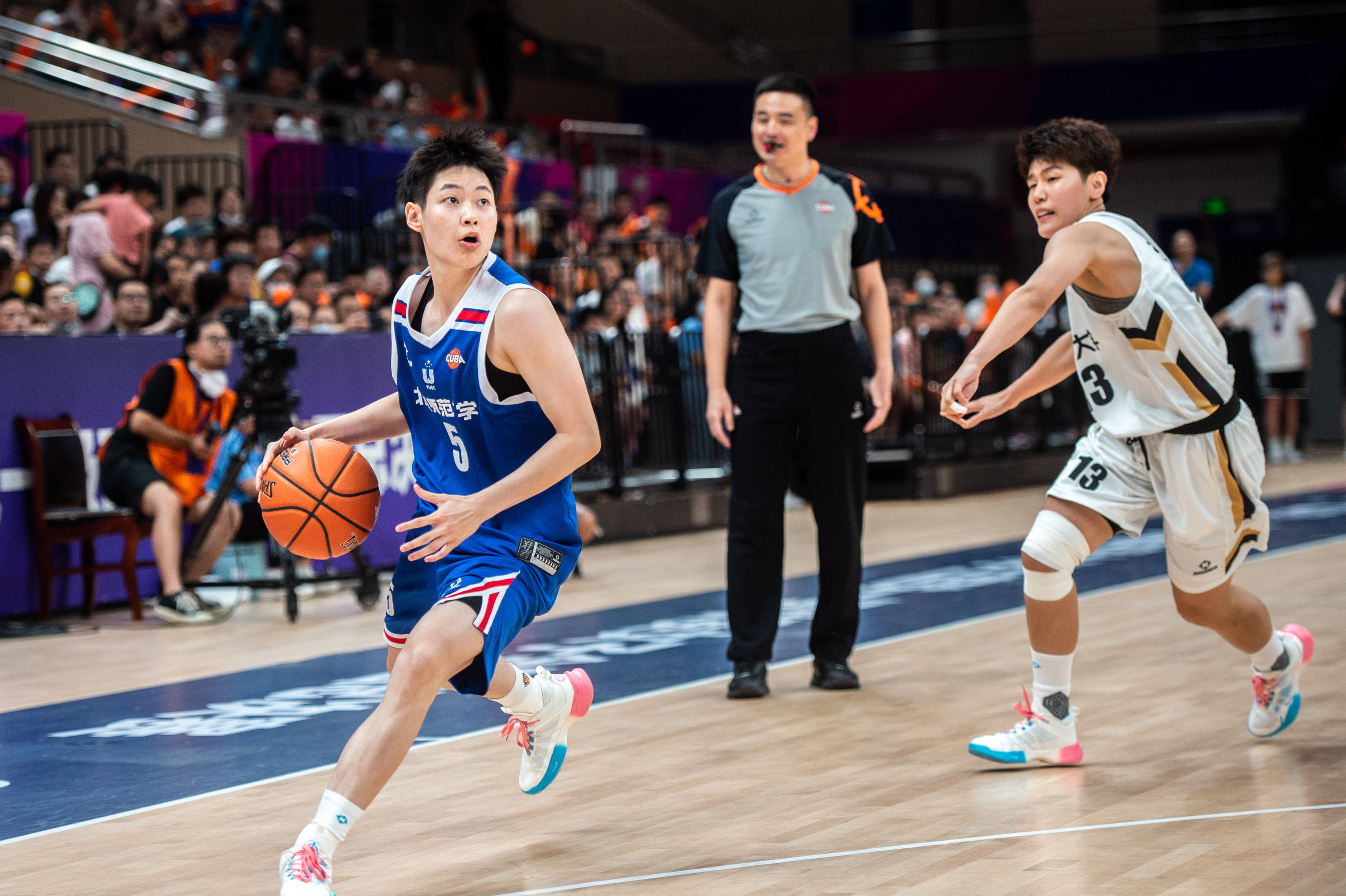 篮球cuba女子组总决赛清华大学对阵北京师范大学