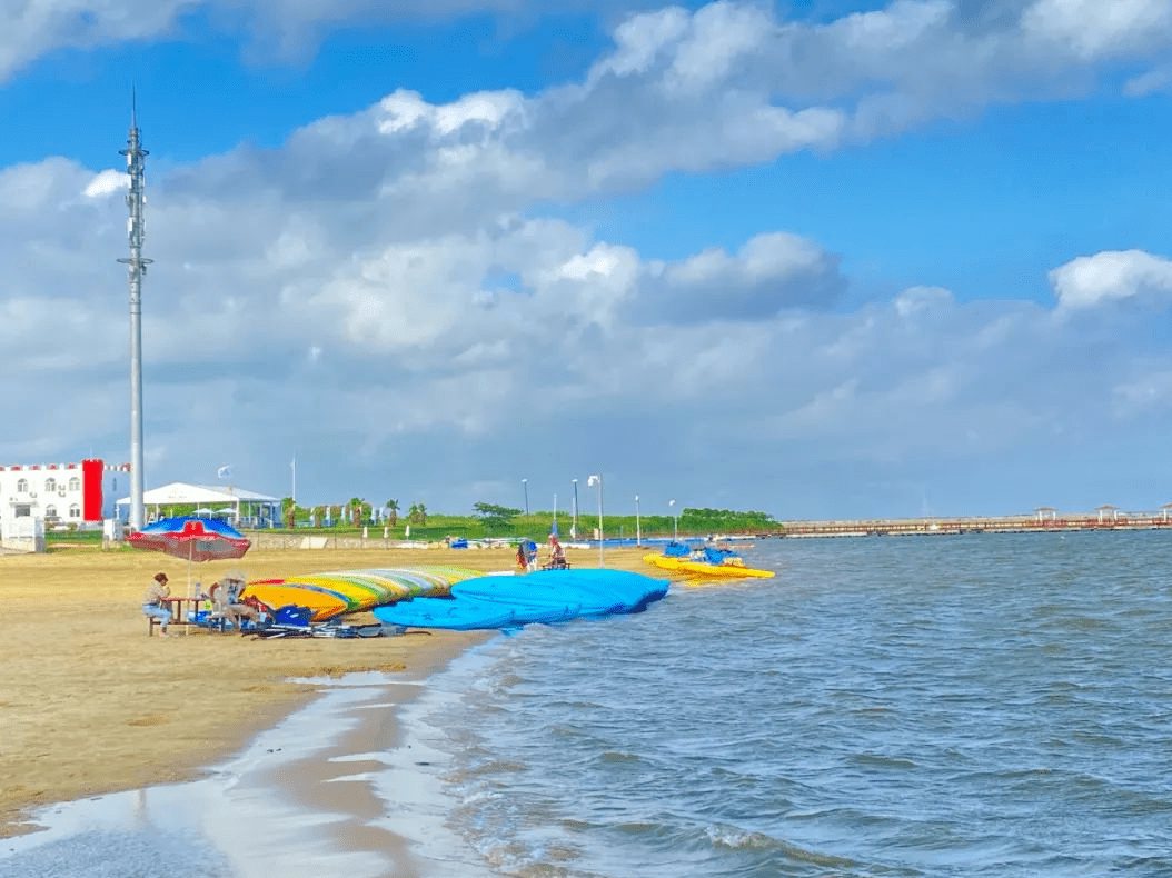 碧海金沙_奉贤_沙滩_美味