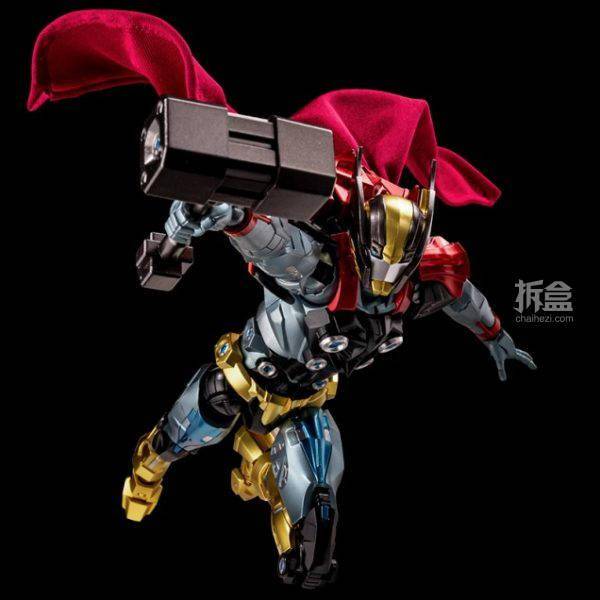 千值练战斗装甲系列漫威漫画版雷神托尔钢铁侠可动人偶