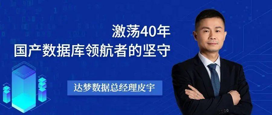 丰年资本对话达梦数据:国产数据库领航者的坚守_皮宇_企业_市场
