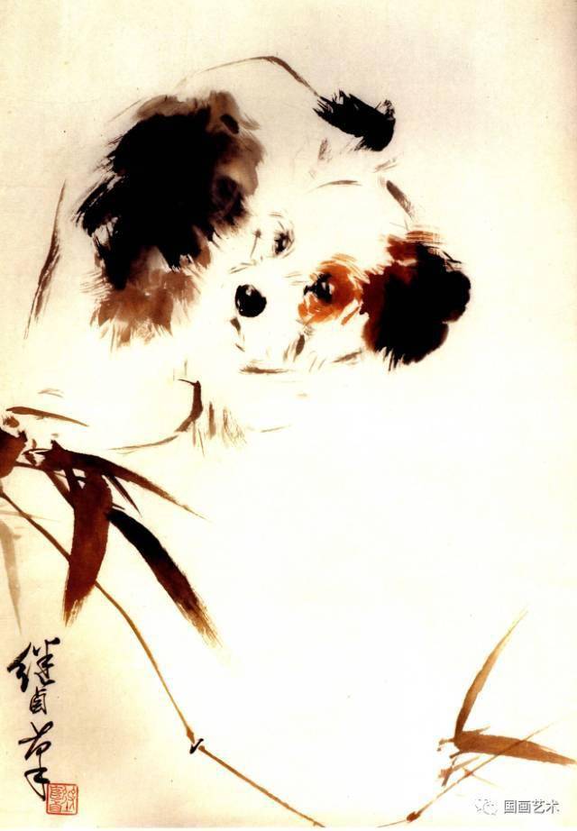 刘继卣动物作品精选_松鼠_工笔_人物画