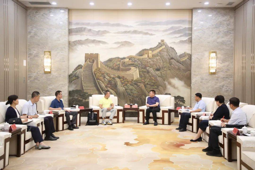 包钢会见厦门金达威集团股份有限公司董事长江斌一行_呼和浩特_企业