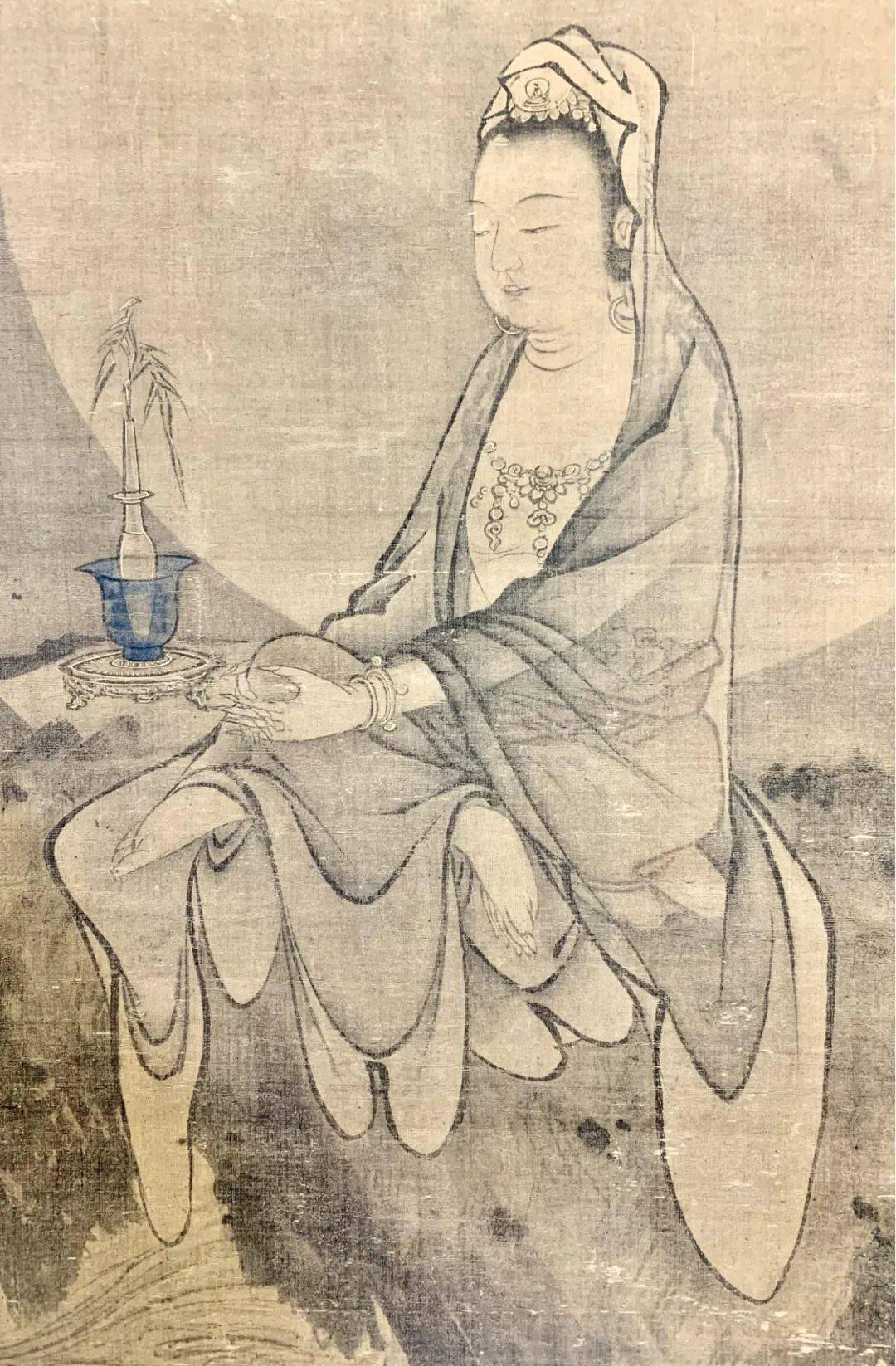 薄春雨:"画圣"吴道子白描水墨观音及其传派源流考