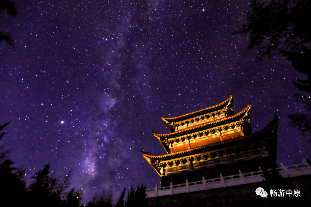 九华山夜景图片图片