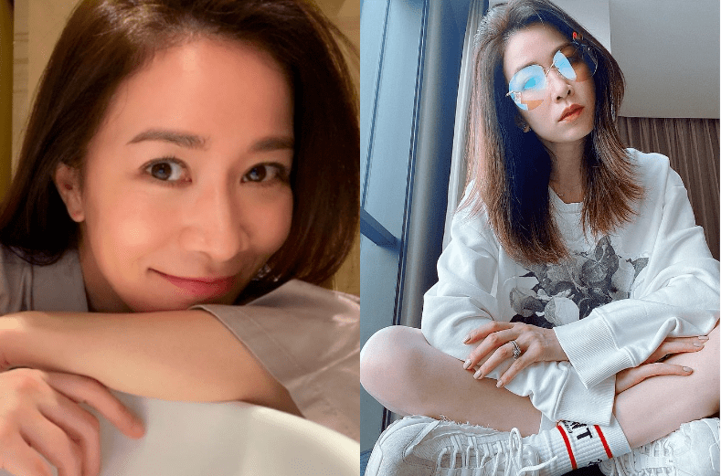 45岁佘诗曼10年素颜没变化马铃薯片消水肿一天敷2次面膜