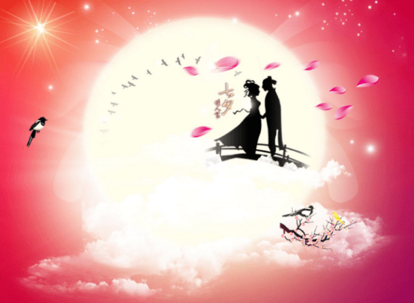 今日七夕丨七月七日七夕情，祝天下有情人终成眷属