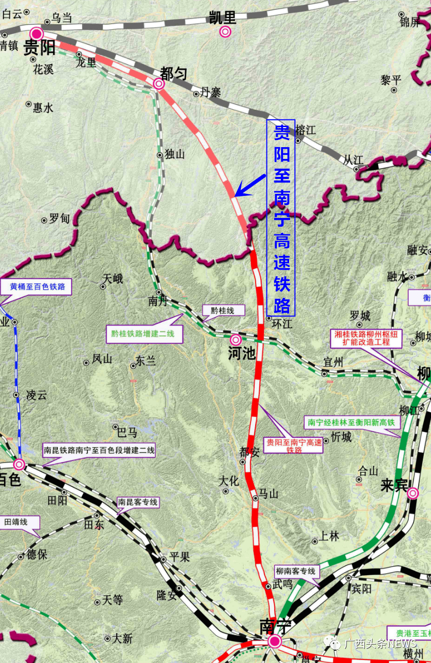 廣西大通道正加快形成!玉林有…_南寧_鐵路_建設