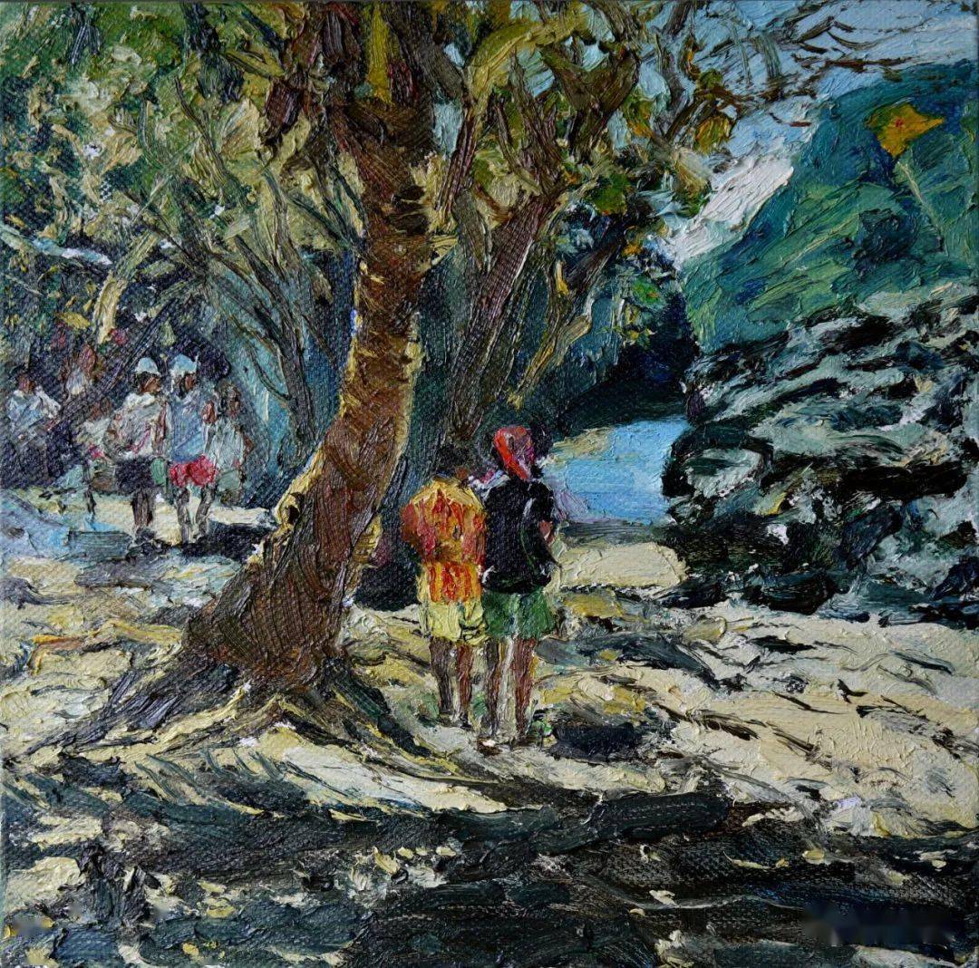 画家张莉:诗意栖居绘自然,蕴藉流彩抒心境_cm_艺术_绘画