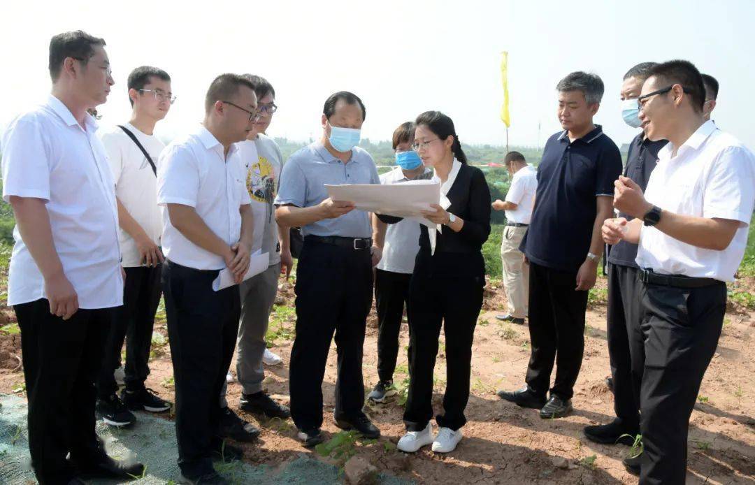8月6日,市人大常委会副主任,县委书记陈珍礼,县长闫欣欣深入重点项目